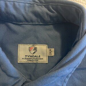 TYNDALE FR ARC RATED SZ 2XLN LONG SLEEVE SHIRT - MADE IN USA
